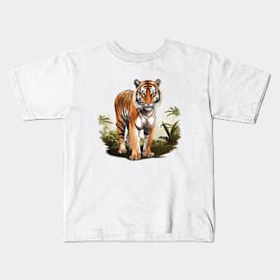 Sumatran Tiger Kids T-Shirt